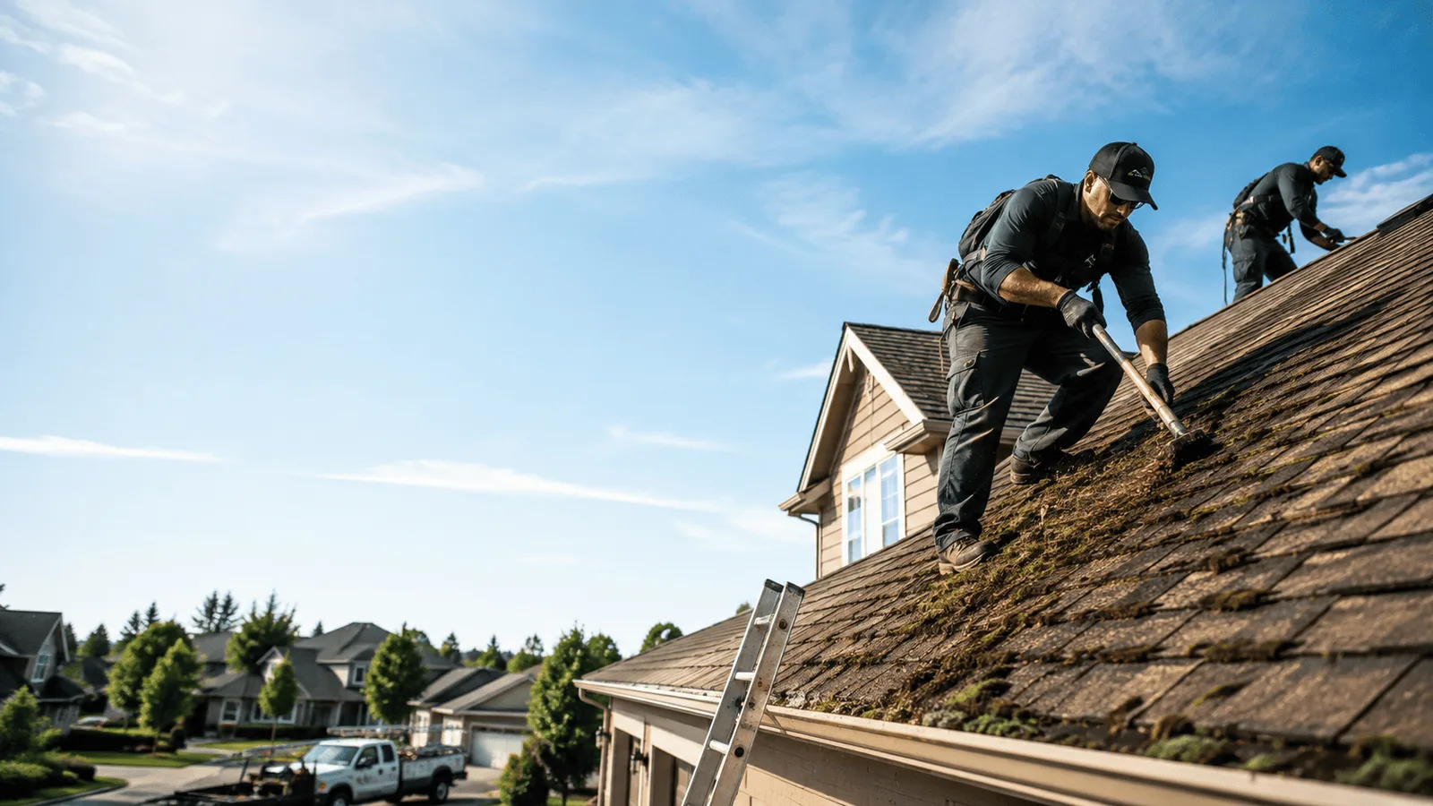 Roof Moss Removal in Tuttle, OK near me